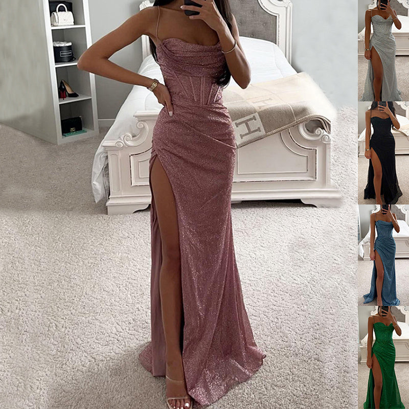 Livia – Silk Blend Maxi Dress