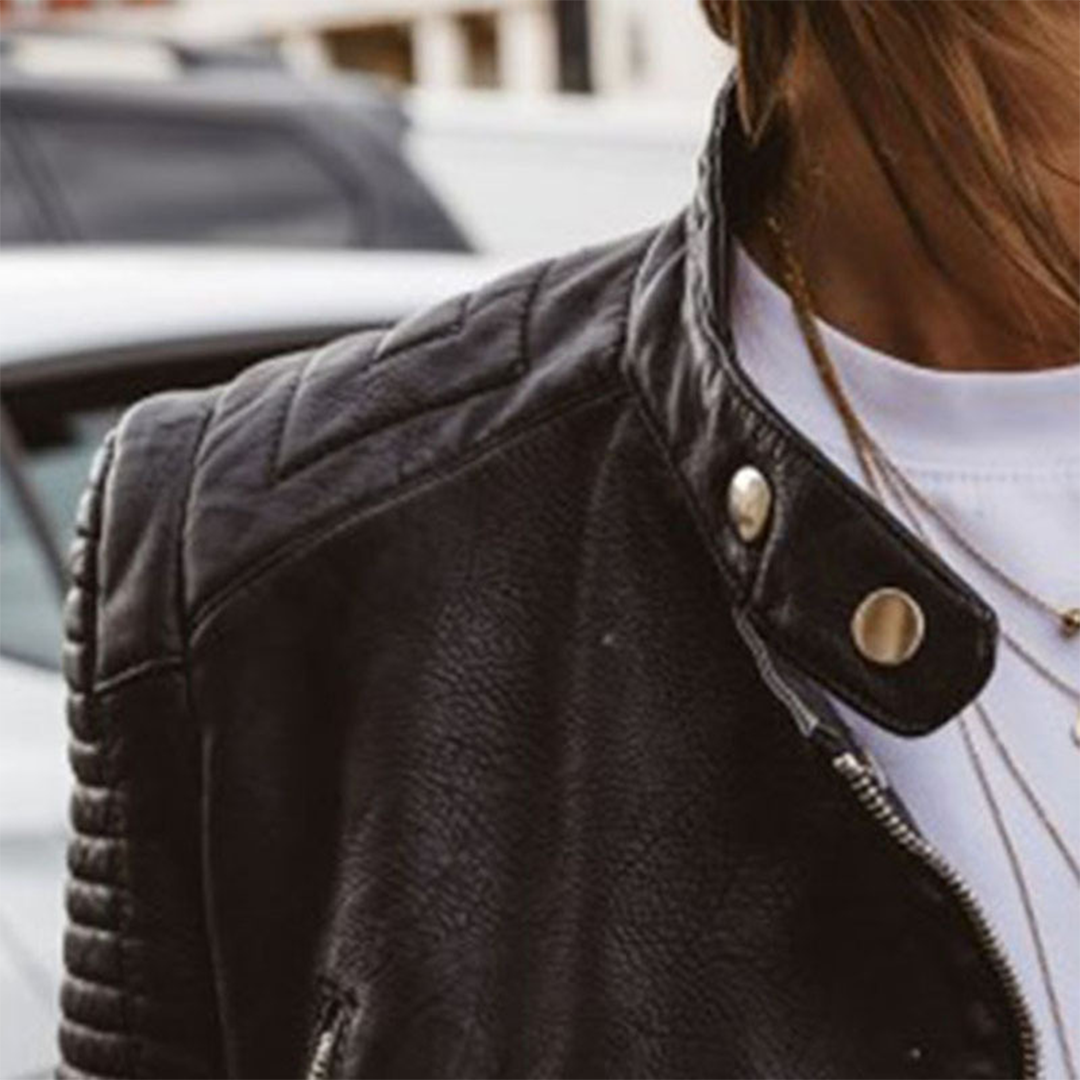Rose | Stylish Biker Leather Jacket