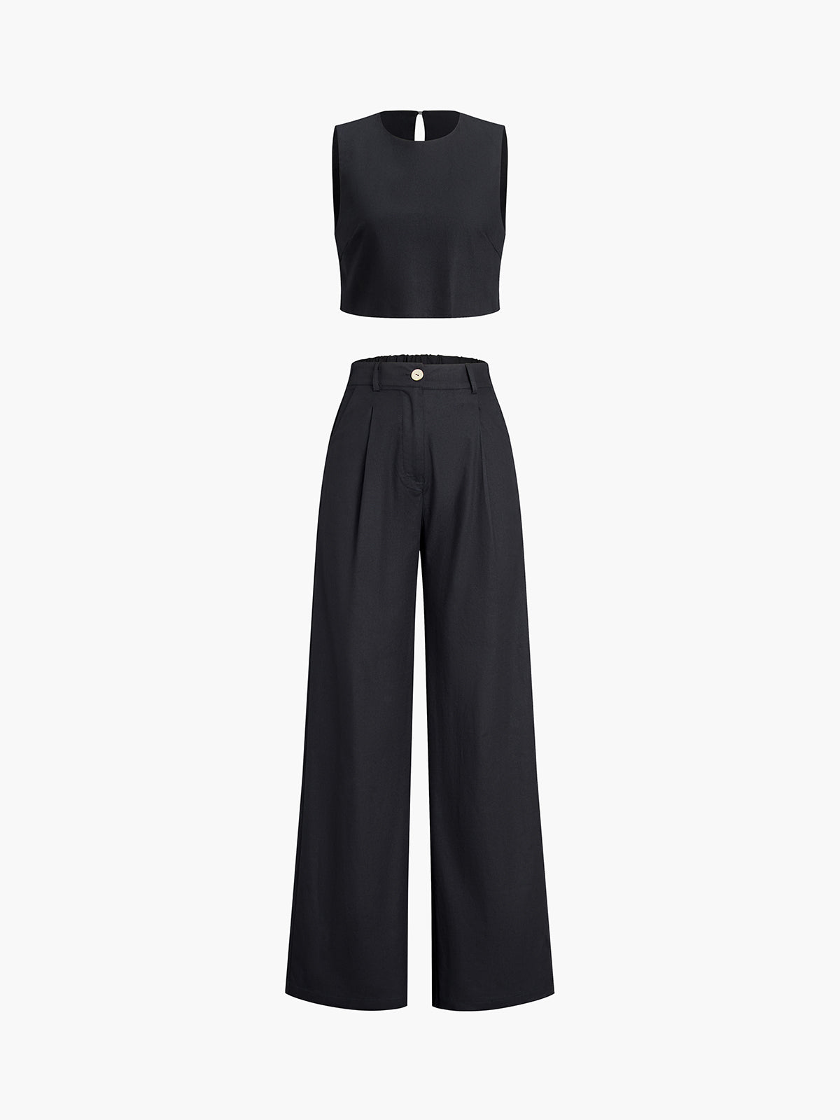 Seren Boho Cotton Two-Piece Set