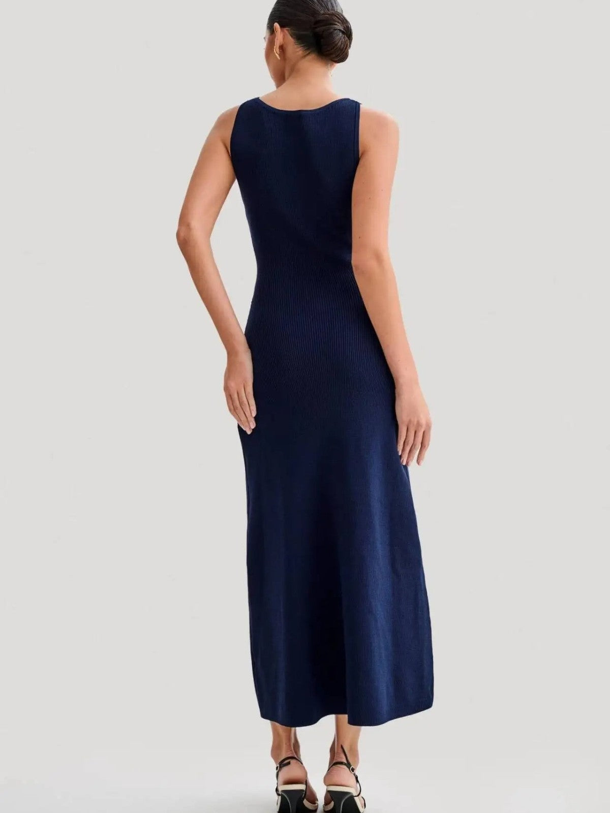 Sophie Button Knit Midi Dress