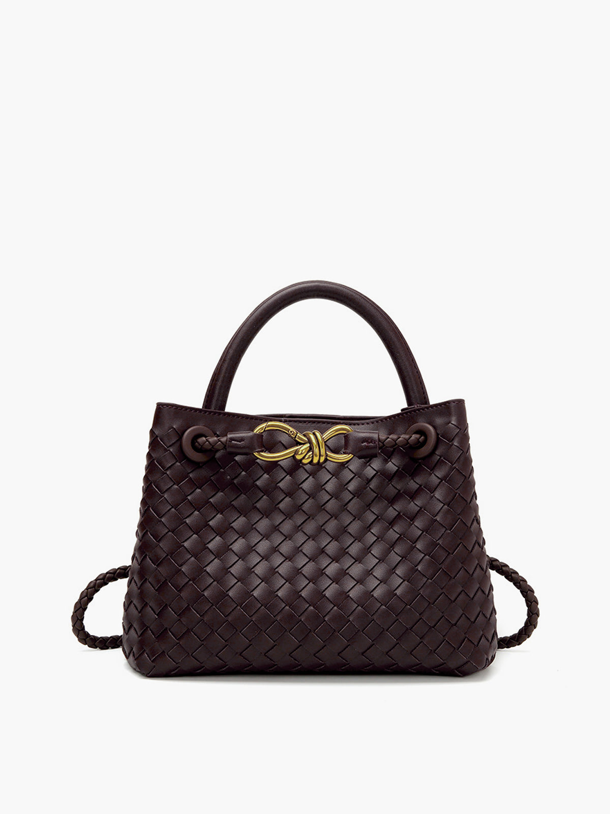 Arden Metal Twist-Handle Bag