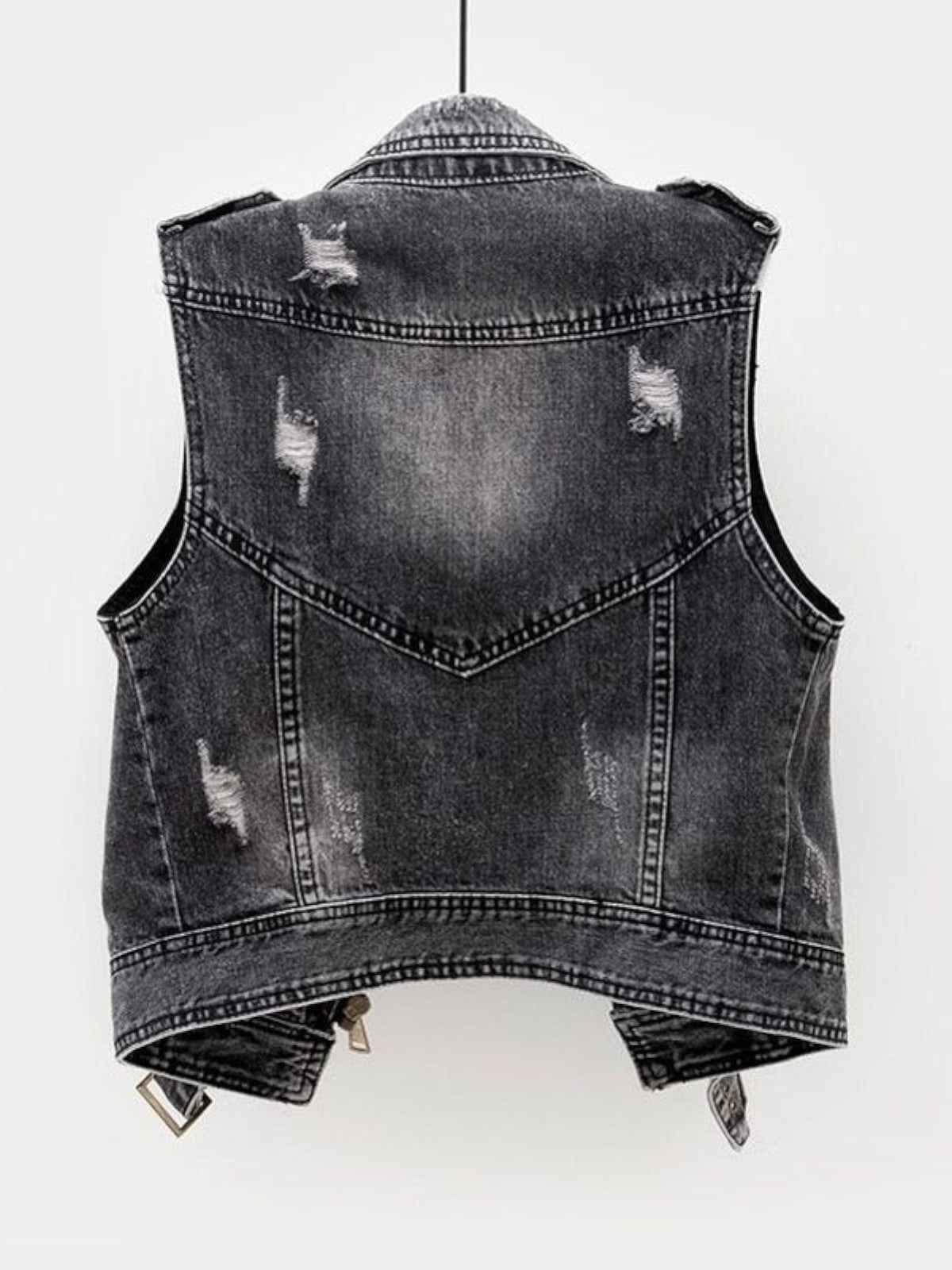 Ruby Denim Waistcoat