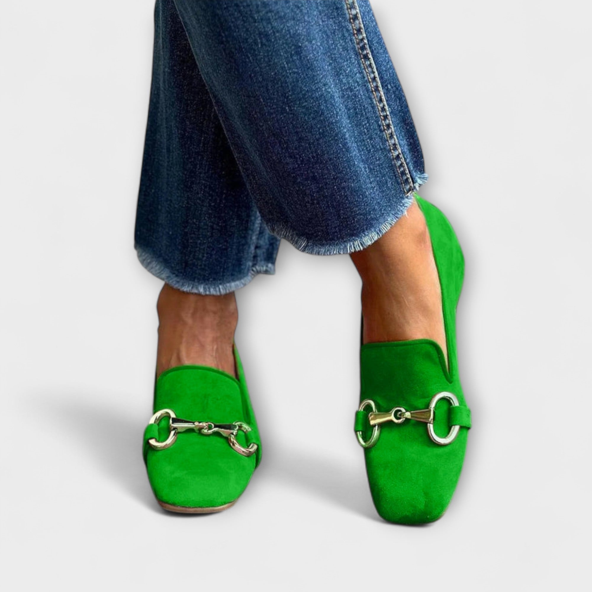 Taliah – Slipper with Square Toe and Buckle