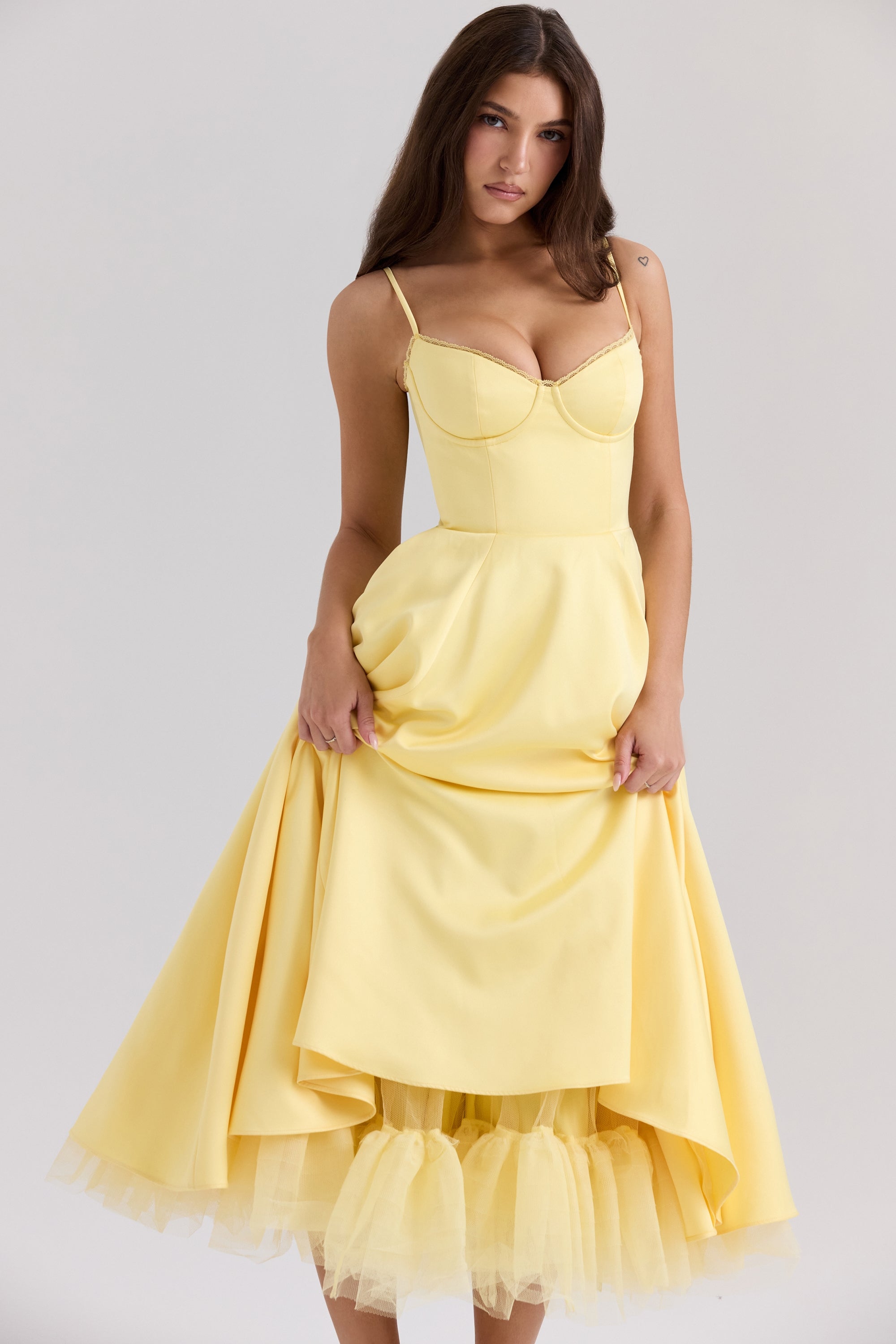 Cindy - Tulle Midi Dress
