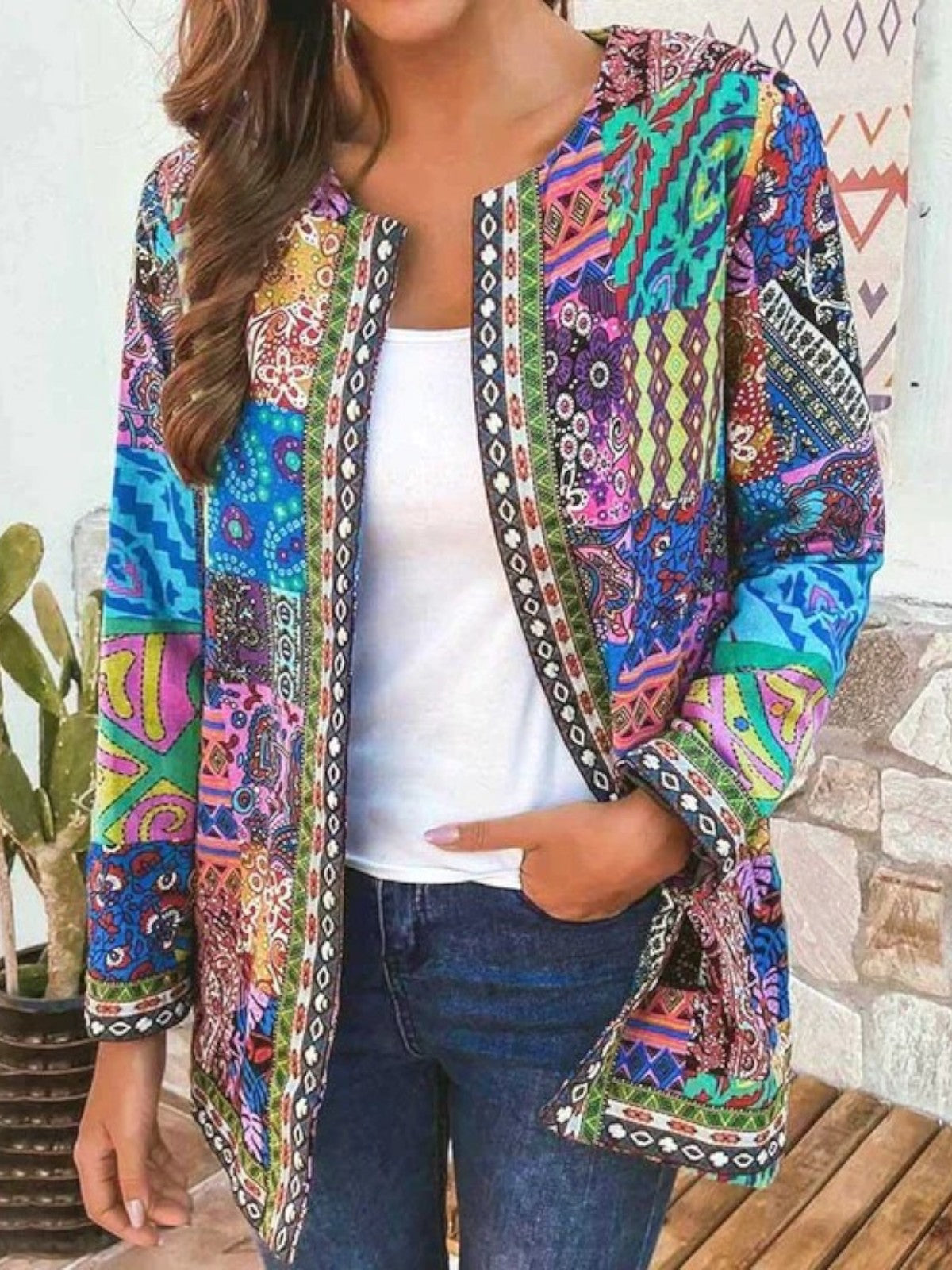 Scarlett Floral Cardigan Jacket