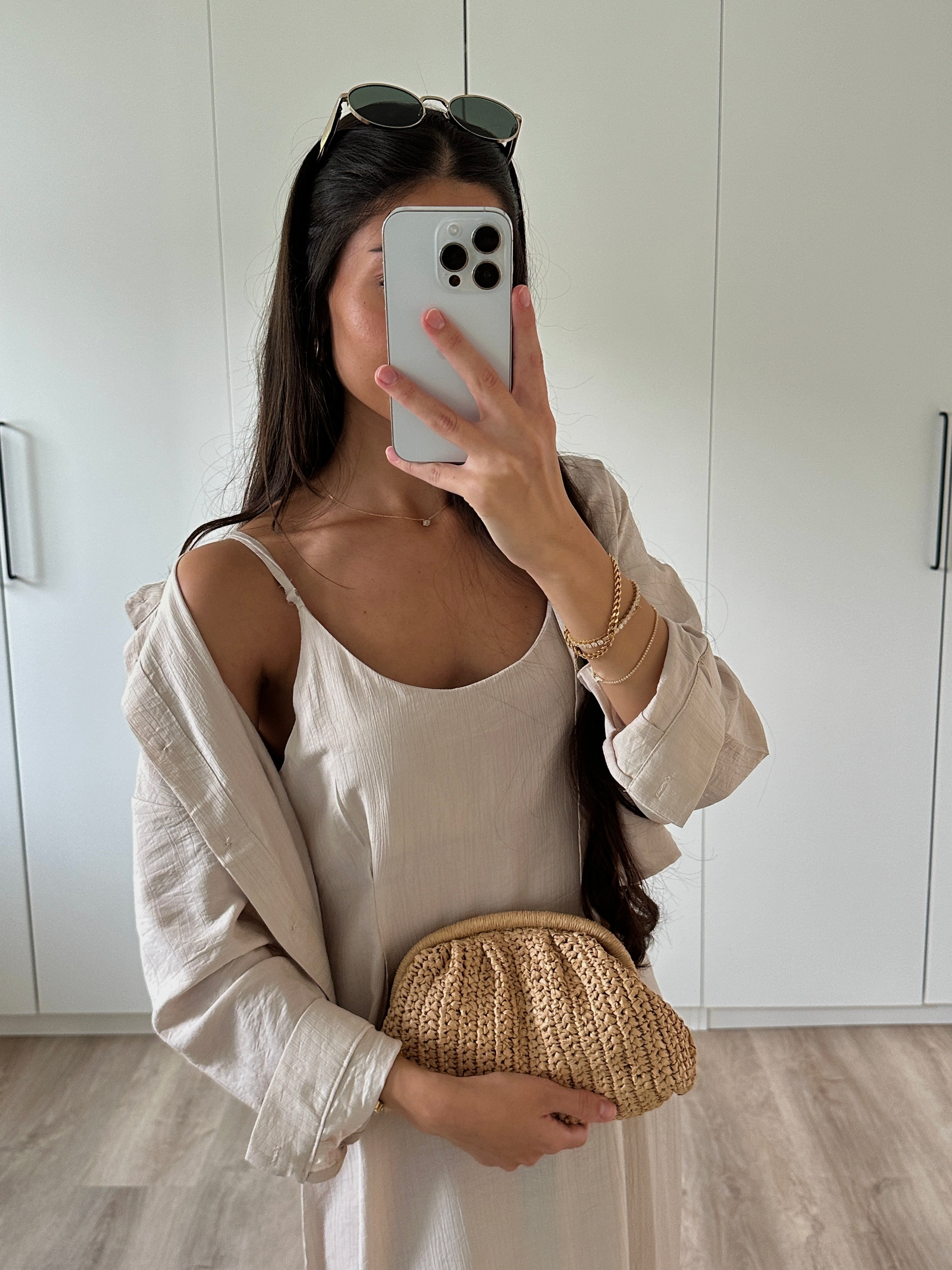 Clara™ | Effortless Midi Dress with Matching Crop Shirt