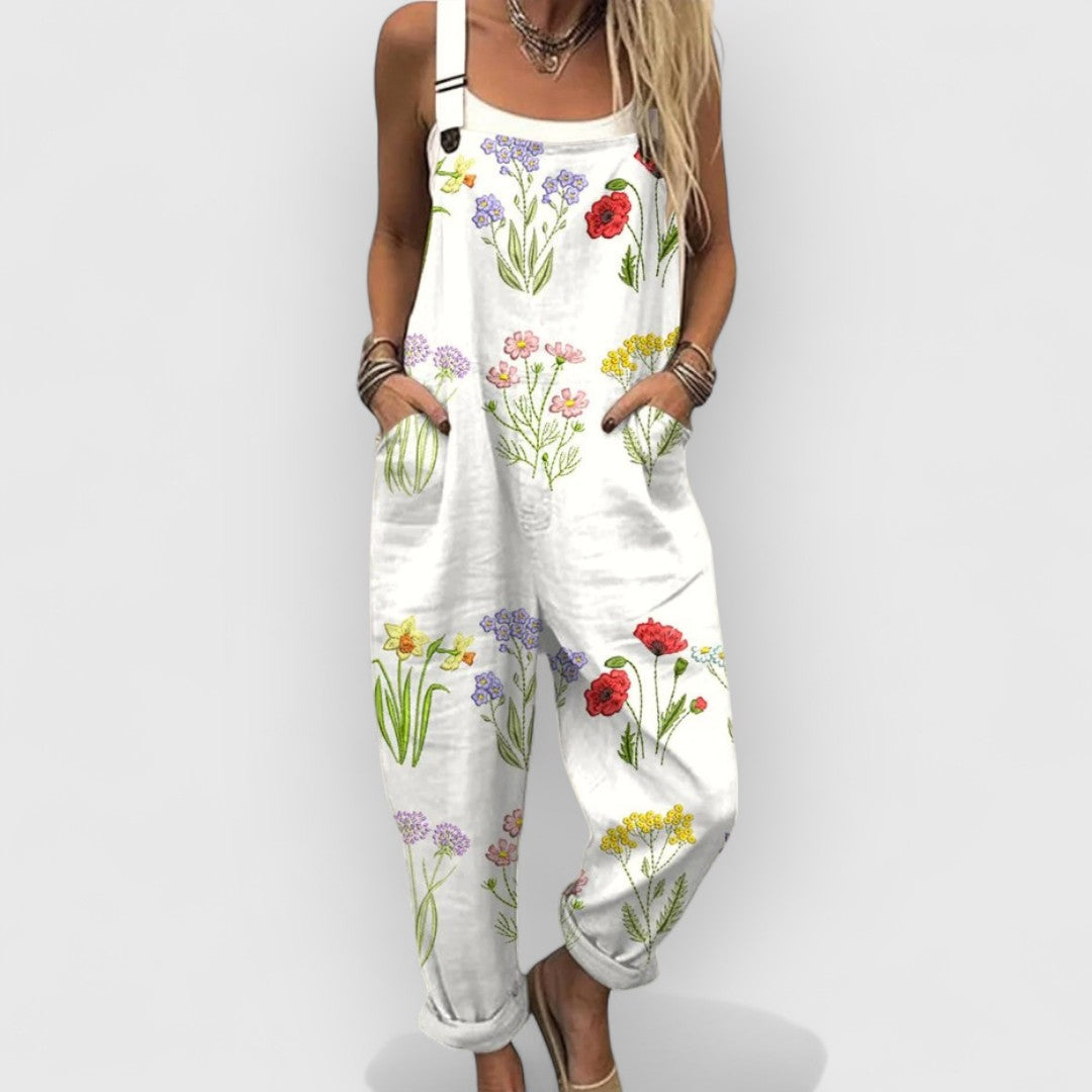 Elara - Meadow Bloom Jumpsuit