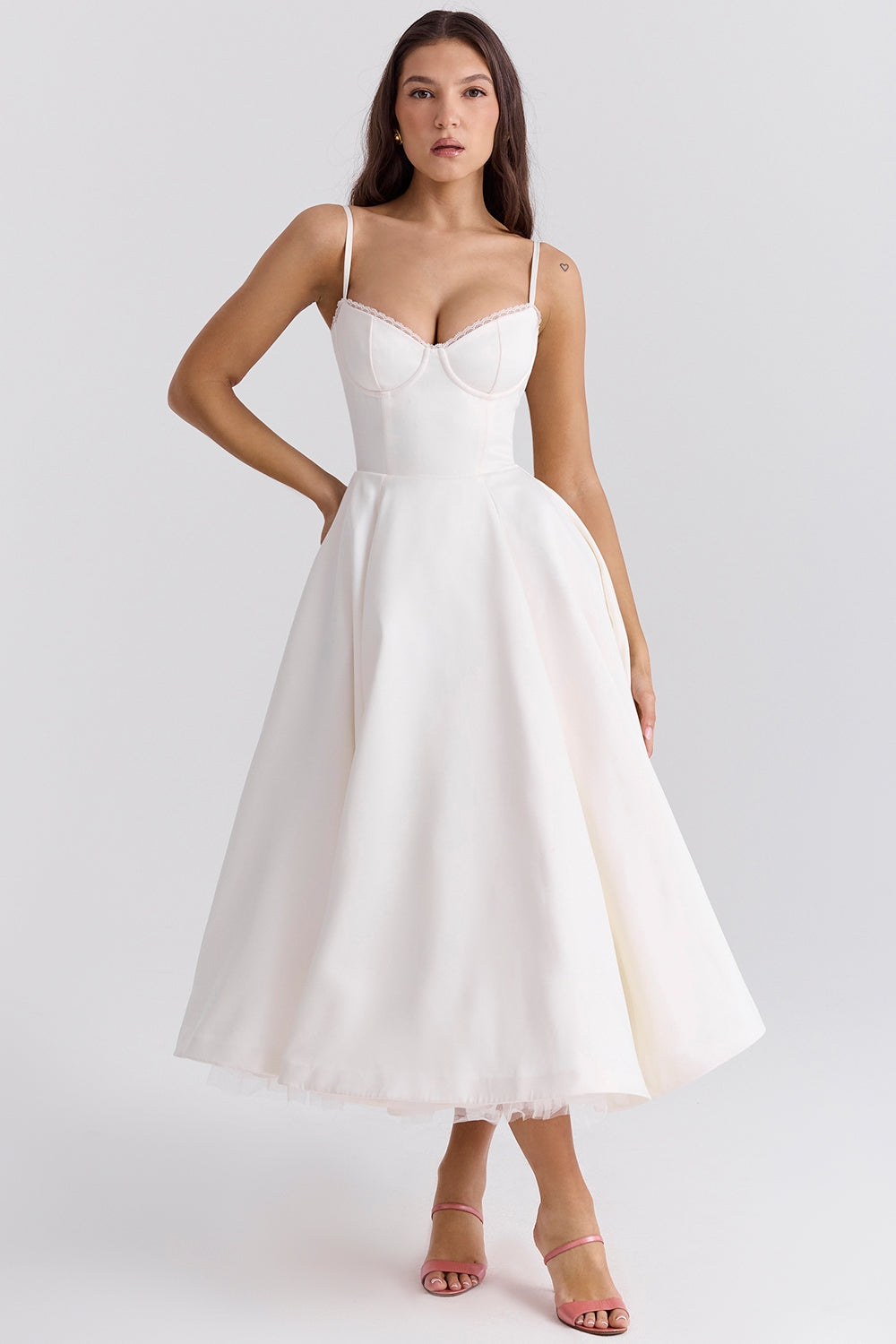 Cindy - Tulle Midi Dress