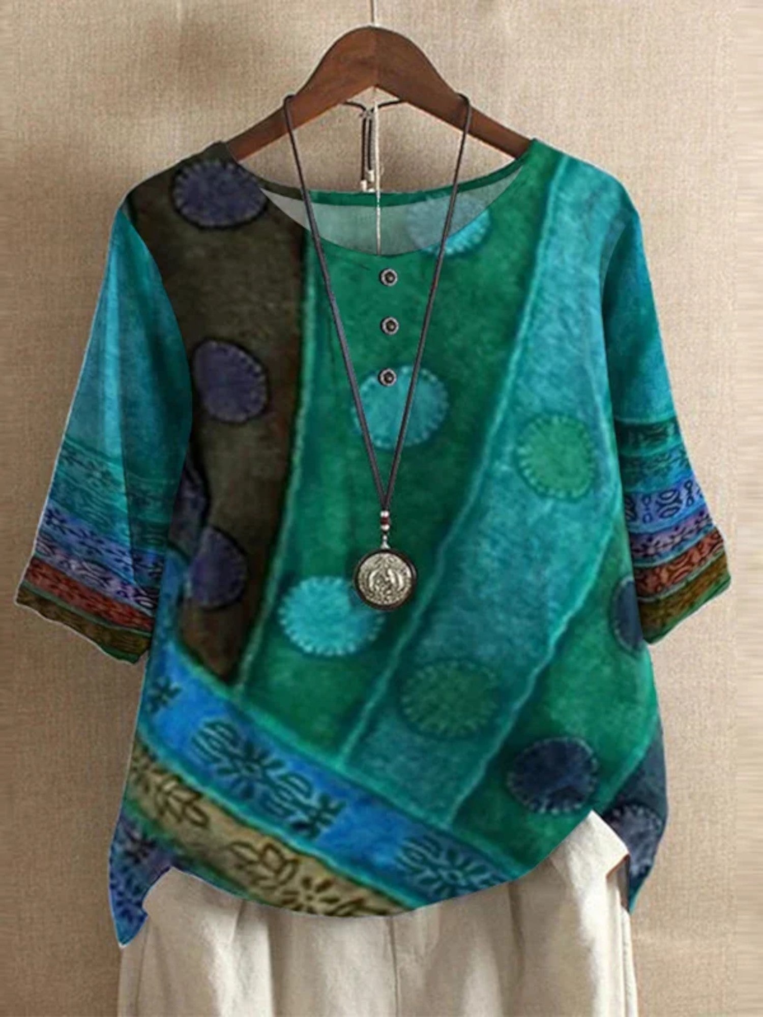 Anya™ | Retro-Inspired Blouse